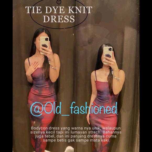 ZARA Bloggers Fav Tie Dye Dress - Picture 3 of 12